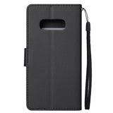 Samsung Galaxy S10e Pung Taske med Stativ - Sort