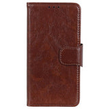 Samsung Galaxy S20+ Flip Cover med Kortholder og Stand - Brun