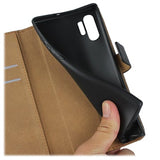 Samsung Galaxy Note10+ Læderpung - Sort