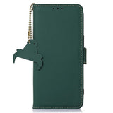 Samsung Galaxy S26+ Pung læder cover med RFID - grøn