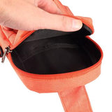 Vandafvisende bryst- og skuldertaske i nylon - passer til 6.5"- 7.2"-telefoner - orange