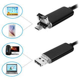 Android, PC Vandtæt 8mm USB Endoskop / Inspektionskamera AN99 - 2m