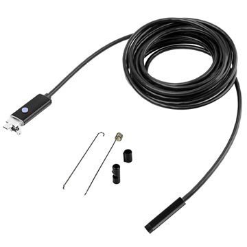 Android, PC Vandtæt 8mm USB Endoskop / Inspektionskamera AN99 - 2m