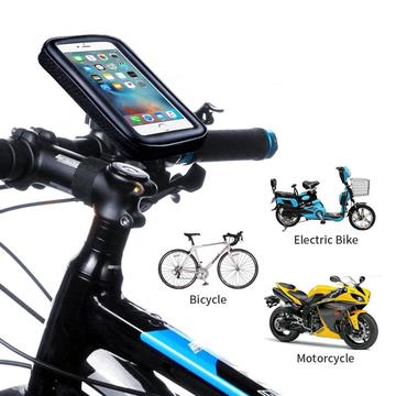 iPhone/smartphone - Vandtæt cykelholder til styr - Str XXL 7"