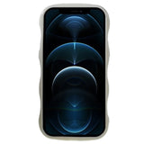 iPhone 12 Pro Bølget Serie TPU Cover - Hvid