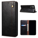 Xiaomi 11T/11T Pro Waxy Series Etui med Pung - Sort