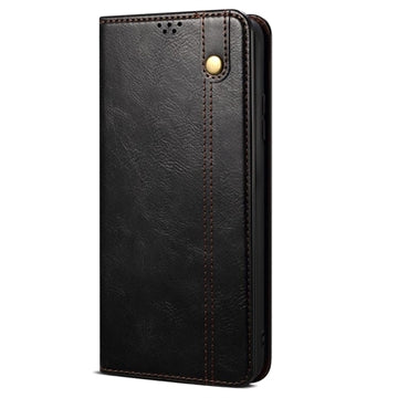 Xiaomi 11T/11T Pro Waxy Series Etui med Pung - Sort