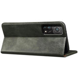 Xiaomi 11T/11T Pro Waxy Series Etui med Pung - Grøn