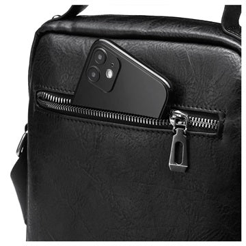 Weixier Vintage Series Universal Skuldertaske - Sort