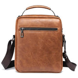 Weixier Vintage Series Universal Skuldertaske - Lysebrun