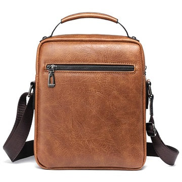 Weixier Vintage Series Universal Skuldertaske - Lysebrun