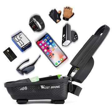 West Biking Universel Cykeltaske / Cykelholder - 6.5"