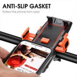 West Biking YP0701321 5-i-1 cykellygte med telefonholder og powerbank-funktion - sort
