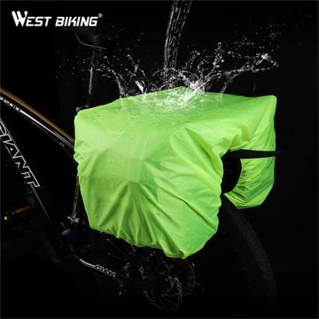 West Biking YP0707238 30L vandtæt cykeltaske til baghjul - sort