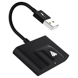Trådløs Android Auto Adapter - USB, USB-C - Sort