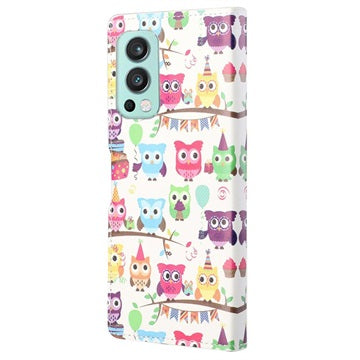 Style Series OnePlus Nord 2 5G Pung Taske - Ugler