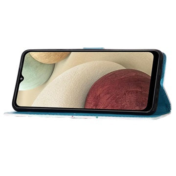 Wonder Series Samsung Galaxy A12 Pung Cover - Drømmefanger Maleri