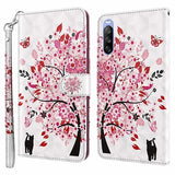 Wonder Series Sony Xperia 10 III, Xperia 10 III Lite Pung - Blomstrede Træ