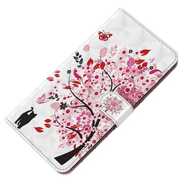 Wonder Series Sony Xperia 10 III, Xperia 10 III Lite Pung - Blomstrede Træ