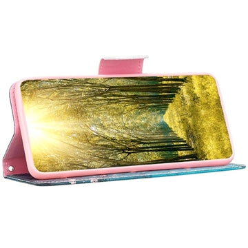 Xiaomi 12T/12T Pro Wonder Series Pung - Hvide Blomster