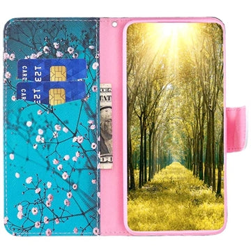 Xiaomi 12T/12T Pro Wonder Series Pung - Hvide Blomster