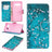 Wonder Series Samsung Galaxy S10+ Pung - Hvid Blomster