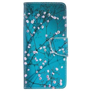 Wonder Series Samsung Galaxy S10+ Pung - Hvid Blomster
