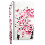 Wonder Series Samsung Galaxy S20 FE Pung med Stativ - Blomstrede Træ