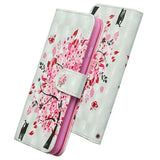 Wonder Series Samsung Galaxy S20 FE Pung med Stativ - Blomstrede Træ