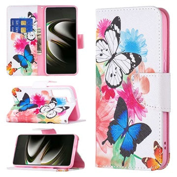 Wonder Series Samsung Galaxy S22 5G Pung - Sommerfugle