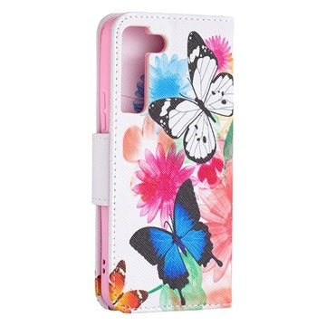 Wonder Series Samsung Galaxy S22 5G Pung - Sommerfugle
