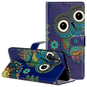 Wonder Series Sony Xperia 10 V Pung Cover - Ugle