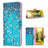 Wonder Series iPhone 14 Plus Pung - Hvid Blomster