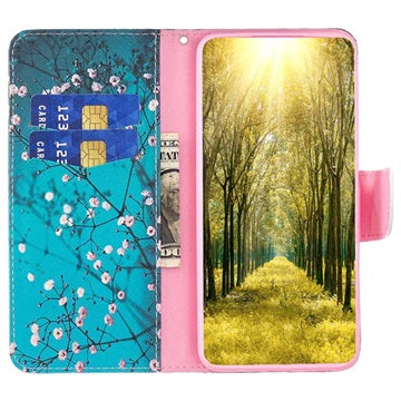 Wonder Series iPhone 14 Plus Pung - Hvid Blomster