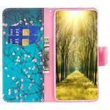 Wonder Series iPhone 14 Plus Pung - Hvid Blomster