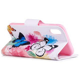 iPhone XR Pung Cover - Wonder Series - Sommerfugle