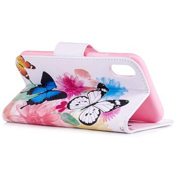 iPhone XR Pung Cover - Wonder Series - Sommerfugle