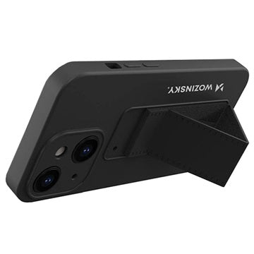 Wozinsky Kickstand iPhone 13 Mini Silikone Cover - Sort