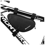 Wozinsky WBB11BK Taske til Cykelstel - 1.5l - Sort
