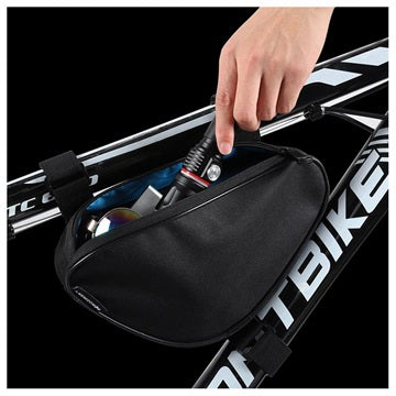 Wozinsky WBB11BK Taske til Cykelstel - 1.5l - Sort