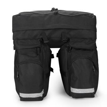 Wozinsky WBB13BK cykeltaske 60L til bagagebærer - Sort