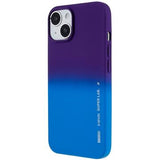 X-Level Rainbow iPhone 14 Plus TPU Cover - Blå / Lilla