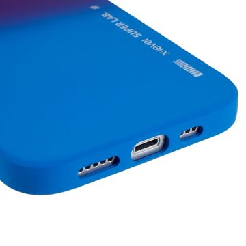 X-Level Rainbow iPhone 14 Plus TPU Cover - Blå / Lilla