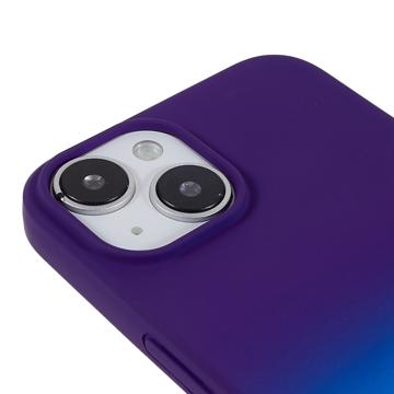 X-Level Rainbow iPhone 14 Plus TPU Cover - Blå / Lilla