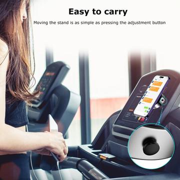 X8Q Vakuum/Magnetisk Mobilholder til Bilens Instrumentbræt - Sølv