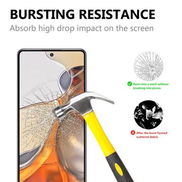 Xiaomi 11T/11T Pro Skærmbeskyttelse Hærdet Glas - Full Fit - Sort Kant