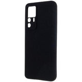 Xiaomi 12T/12T Pro Anti-Fingeraftryk Mat TPU Cover - Sort