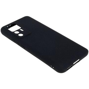 Xiaomi 12T/12T Pro Anti-Fingeraftryk Mat TPU Cover - Sort