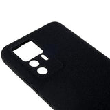 Xiaomi 12T/12T Pro Anti-Fingeraftryk Mat TPU Cover - Sort
