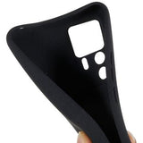 Xiaomi 12T/12T Pro Anti-Fingeraftryk Mat TPU Cover - Sort